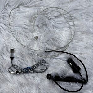 🔵 iPhone LIGHTNING CHARGING CORDS | lot of 3